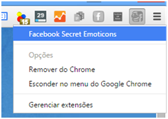 Facebook Secret Emoticons - Plugins Facebook Chrome