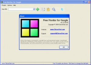Busque suas Palavras-chave com o Free Monitor for Google