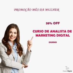 Analista de Marketing Digital - Mês da Mulheres