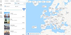 Como usar o mapa do Google Flights Explore para encontrar o lugar mais barato para voar